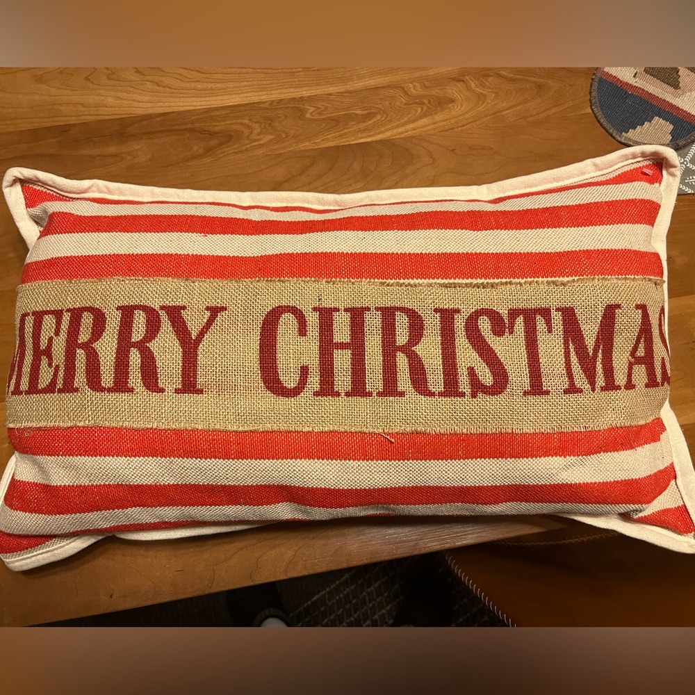 Merry Christmas pillow